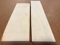 Holly Lumber - 2 pcs (4-5"W x 16-19"L)