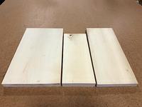 Holly Lumber (4/4) - *3 pcs* (5-8"W x 12"-14"L)