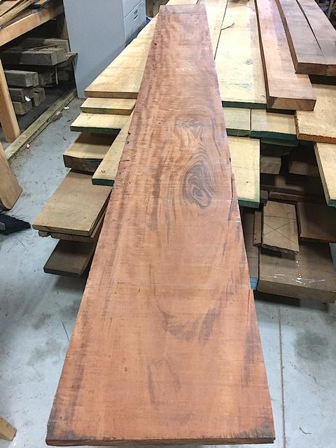 Goncalo Alves (Tigerwood) 1-1/8 x 14-3/4 x 134 - DomEx Hardwoods