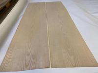 Ash veneer (flat-cut) - 2 pcs, 13-1/2" x 58"