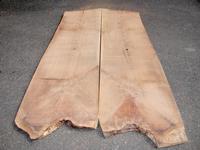 Walnut, Black  flitches  2 x 25 x 105 (2 pcs)