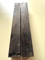 African Blackwood Turning Square - 1-1/2 x 11-5/8" (2 pcs)