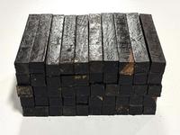 Cocobolo Rosewood Pen Blanks - 3/4 x 3/4 x 6 (50 pcs)