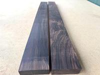 Macassar Ebony -- 2 pcs (each roughly 1 x 3 x 32)