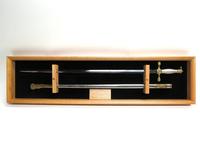 Saber Case - "open wall" (oak)