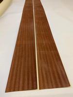 Sapele veneer (flat-cut) - 2 pcs, 6" x 84"