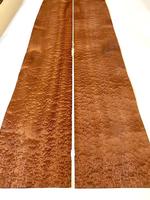 Sapele veneer (pomelle) - 2 pcs, 10" x 102"