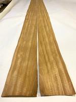 Satinwood Veneer - 2 pcs, 1/42" x 6-1/2" x 120"