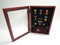 Shadow Box w/ glass door (cherry)